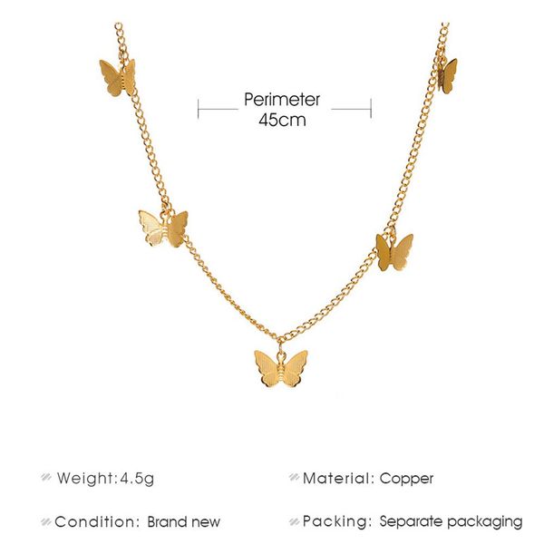 sumeng new fashion small animal butterfly stars chain necklaces gold silver color clavicle chain necklaces for women jewelry bbybna bdehome
sumeng new fashion small animal butterfly stars chain necklaces gold silver color clavicle chain necklaces for women jewelry bbybna bdehome