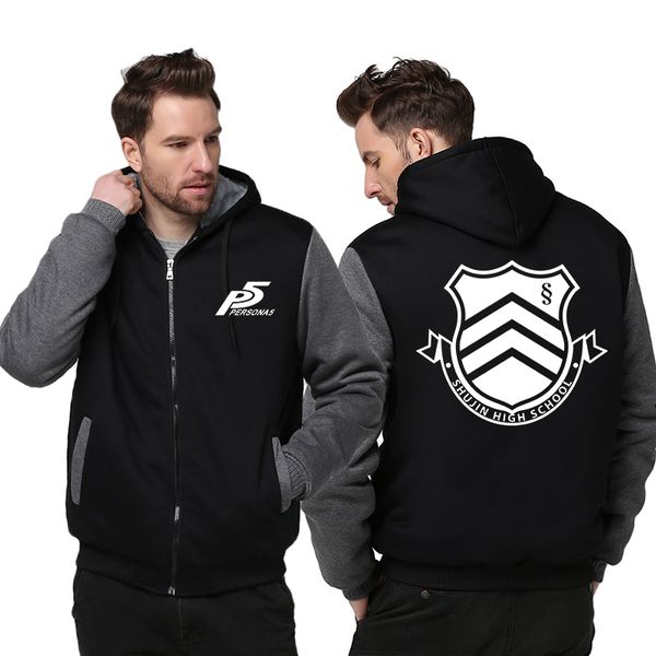 2021 new us size men hoodies game persona 5 coat hoodie winter ren amamiya cosplay warm thicken jacket sweatshirts wnqj, Black
2021 new us size men hoodies game persona 5 coat hoodie winter ren amamiya cosplay warm thicken jacket sweatshirts wnqj, Black