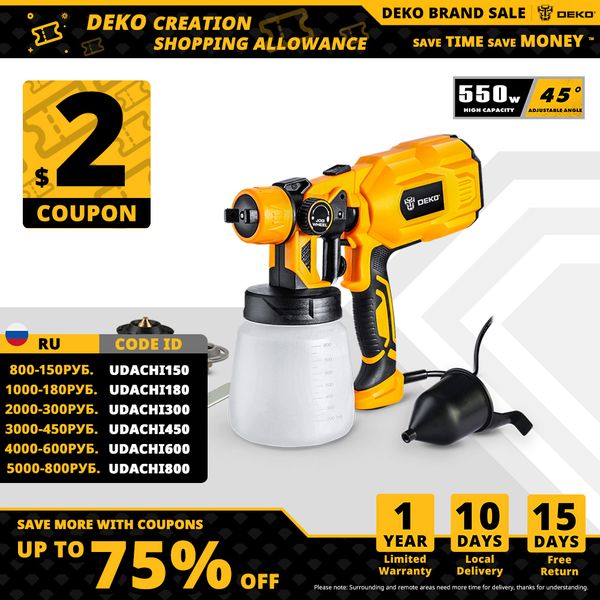spray gun dksg55k1/20vdkcx01 high power electric paint sprayer3 nozzle & 800 ml large capacityhvlp easy spraying by deko
spray gun dksg55k1/20vdkcx01 high power electric paint sprayer3 nozzle & 800 ml large capacityhvlp easy spraying by deko