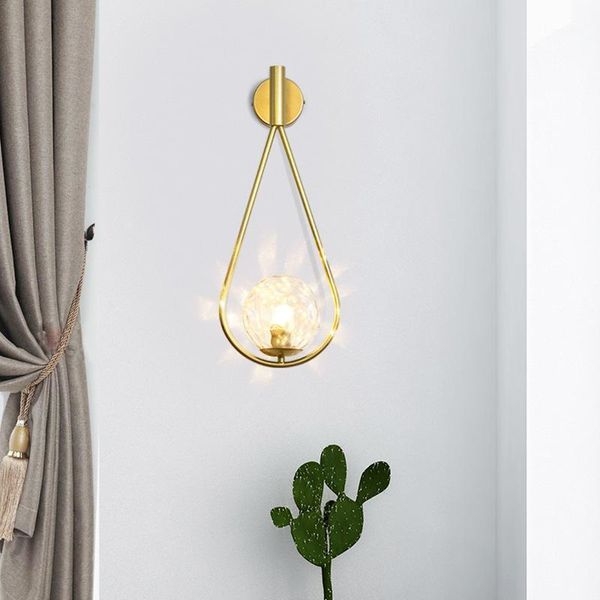 water drop led wall lamp nordic post modern glass ball led wall ligh personality creativity bedroom bedside sample room lamp1
water drop led wall lamp nordic post modern glass ball led wall ligh personality creativity bedroom bedside sample room lamp1