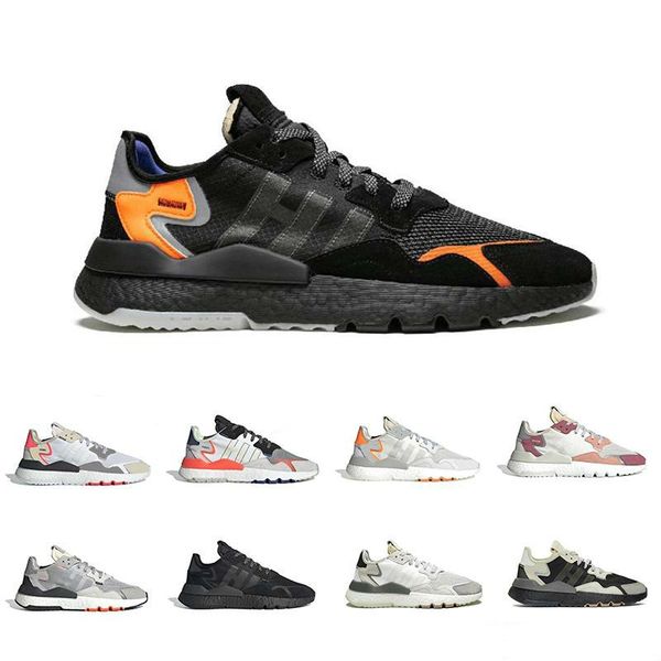 new arrival black jogger reflective night run shoes for men women triple white sports sneakers
new arrival black jogger reflective night run shoes for men women triple white sports sneakers