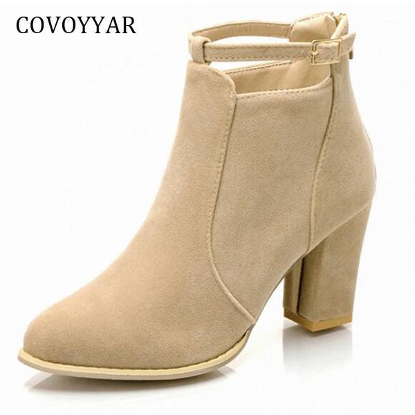 boots covoyyar ankle 2021 autumn fashion buckle pointed toe back zip women black shoes thick high heels wbs8111
boots covoyyar ankle 2021 autumn fashion buckle pointed toe back zip women black shoes thick high heels wbs8111