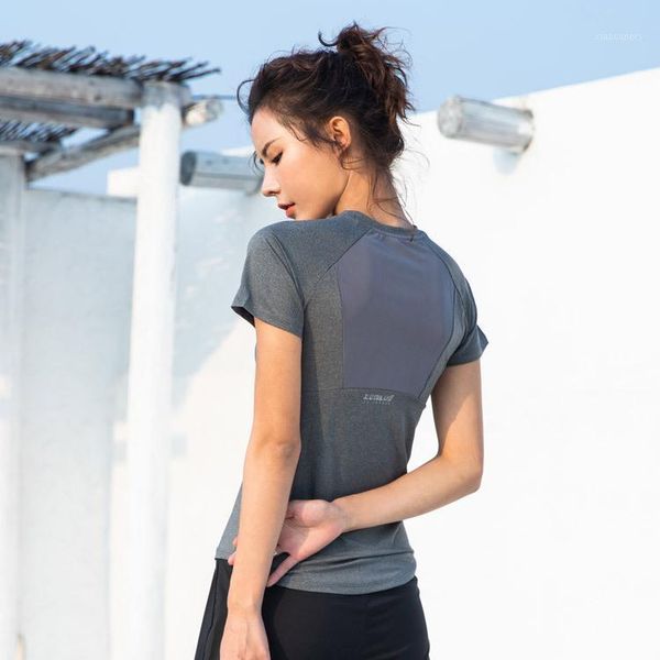 yoga outfits purple gray pink running t shirt mesh short sleeve women sports fitness clothing gym yoga1, White;red
yoga outfits purple gray pink running t shirt mesh short sleeve women sports fitness clothing gym yoga1, White;red