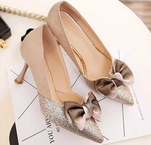 2021 women's shoes in spring and autumn new style fine heel pointed end bowknot suede @2060 229h, Black
2021 women's shoes in spring and autumn new style fine heel pointed end bowknot suede @2060 229h, Black