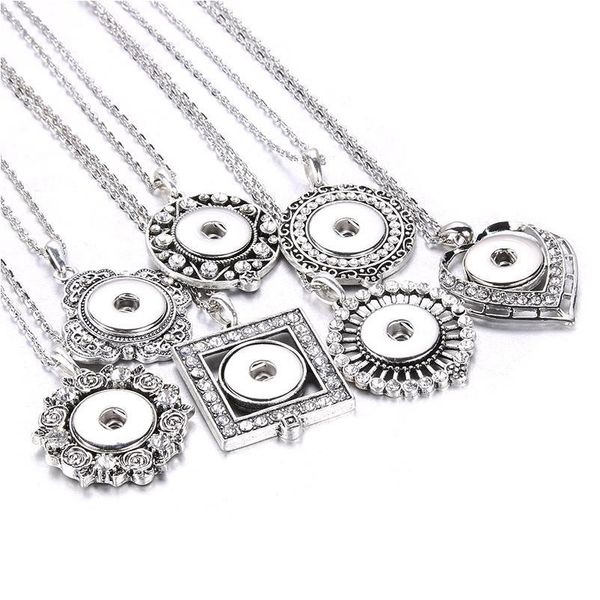 new snap button necklace jewelry rhinestone crystal metal pendant for women fit diy 20mm 18mm snap buttons bbyozi, Silver
new snap button necklace jewelry rhinestone crystal metal pendant for women fit diy 20mm 18mm snap buttons bbyozi, Silver