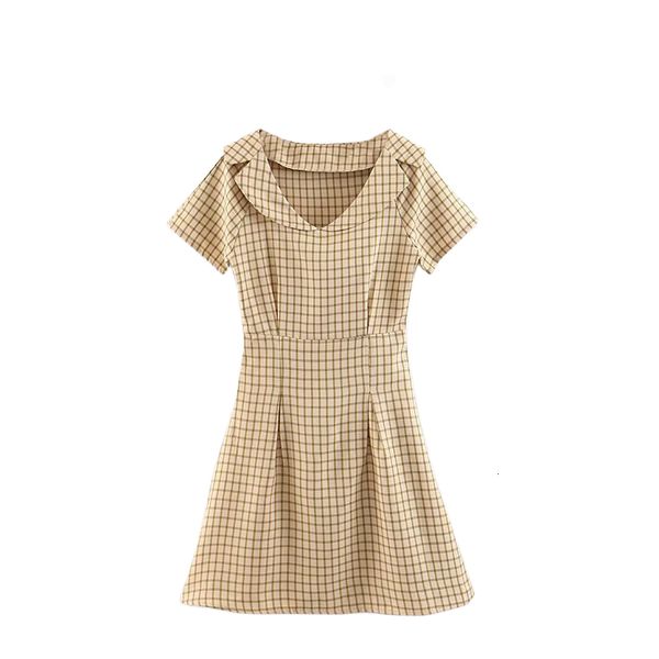 2021 new french vintage mustard yellow plaid dress female turn down collar the line dressed asbd, Black;gray
2021 new french vintage mustard yellow plaid dress female turn down collar the line dressed asbd, Black;gray