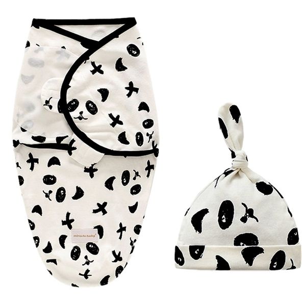 swaddle blanket + cap newborn cocoon wrap infant cotton swaddling bag baby envelope sleep sack bedding y201009
swaddle blanket + cap newborn cocoon wrap infant cotton swaddling bag baby envelope sleep sack bedding y201009