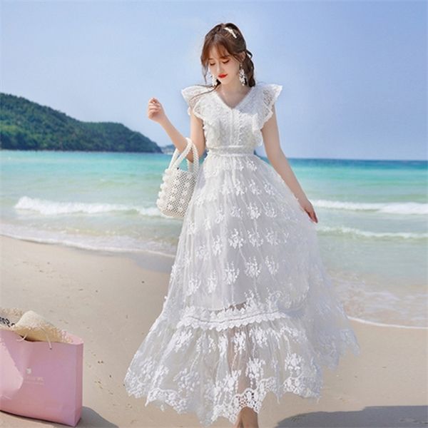 korean style retro waist slim stitching mesh female spring and autumn goddess long-sleeved cake dress c1024, Black;pink 
korean style retro waist slim stitching mesh female spring and autumn goddess long-sleeved cake dress c1024, Black;pink