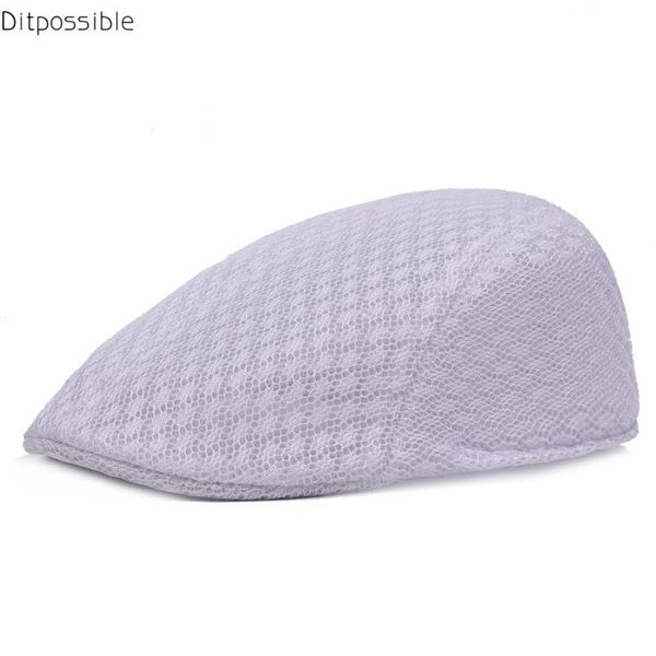 berets ditpossible spring summer hat mesh beret caps for men women hollow out breathable casquette gorras cap hats, Blue;gray
berets ditpossible spring summer hat mesh beret caps for men women hollow out breathable casquette gorras cap hats, Blue;gray