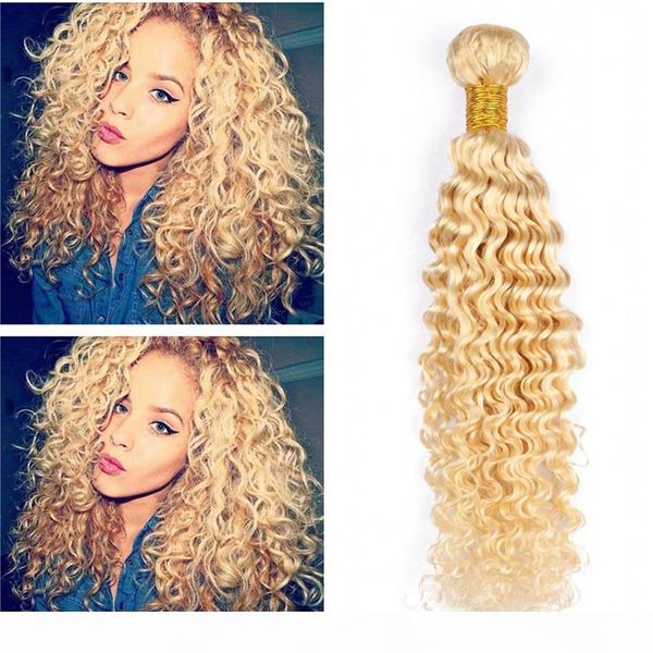 8a grade blonde brazilian hair deep wave 3 bundles 613 blonde human hair weave blonde brazilian hair weave bundles, Black
8a grade blonde brazilian hair deep wave 3 bundles 613 blonde human hair weave blonde brazilian hair weave bundles, Black