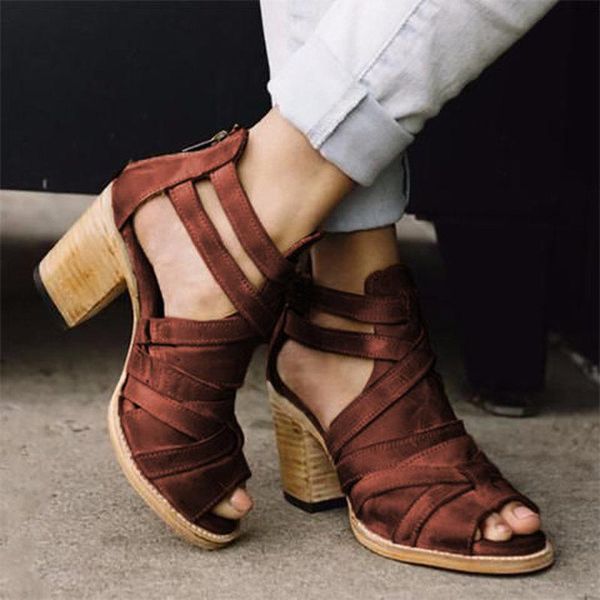 summer women sadnasl rome gladiatro platform thick mid heel peep toe zipper casual fashion dress ladies shoes zapatos de mujer, Black
summer women sadnasl rome gladiatro platform thick mid heel peep toe zipper casual fashion dress ladies shoes zapatos de mujer, Black
