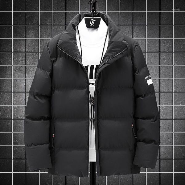 men's winter down jacket men 2020 new casual waterproor coat windbreaker hooded warm parka puffer jackets for men style1, Black
men's winter down jacket men 2020 new casual waterproor coat windbreaker hooded warm parka puffer jackets for men style1, Black