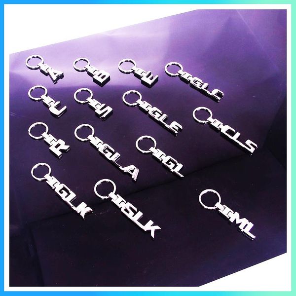 keychains key rings for a b c e s r cls gl glk glc ml slk gla gle 3d car keychain metal keyring chain, Silver
keychains key rings for a b c e s r cls gl glk glc ml slk gla gle 3d car keychain metal keyring chain, Silver