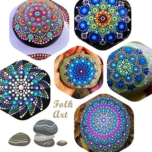 16pcs/set mandala dotting tools painting stencils diy stone embossing starter drawing stylus pens art kit
16pcs/set mandala dotting tools painting stencils diy stone embossing starter drawing stylus pens art kit