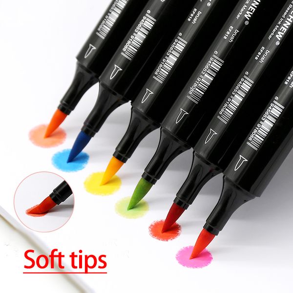 touchnew 6-80 colors soft brush markers pen dual tips alcohol based markers set for manga drawing animation design art supplies
touchnew 6-80 colors soft brush markers pen dual tips alcohol based markers set for manga drawing animation design art supplies