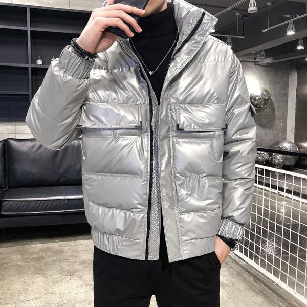 down jacket men's fashion brand 2020 new trendy handsome light short winter thickened coat1, Black
down jacket men's fashion brand 2020 new trendy handsome light short winter thickened coat1, Black