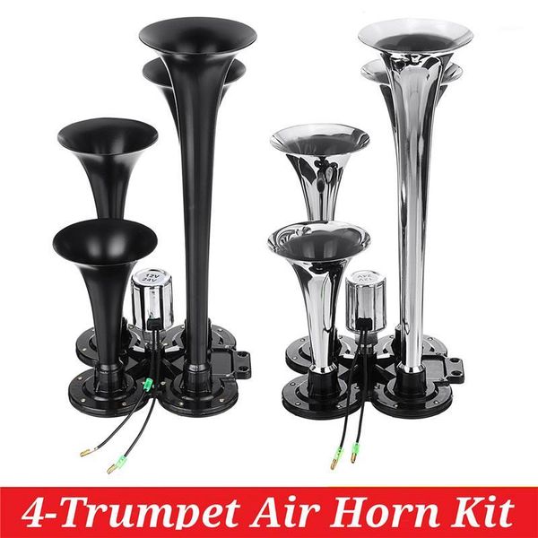 other auto electronics 12v/24v 4-trumpet air horn 150db silver zinc alloy chrome plated train car kit for trucks cars automobiles1
other auto electronics 12v/24v 4-trumpet air horn 150db silver zinc alloy chrome plated train car kit for trucks cars automobiles1
