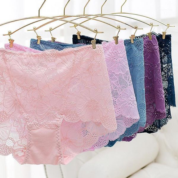 women's panties 3pcs/pack underwear women's intimates mid-waist lace panties1, Black;pink
women's panties 3pcs/pack underwear women's intimates mid-waist lace panties1, Black;pink