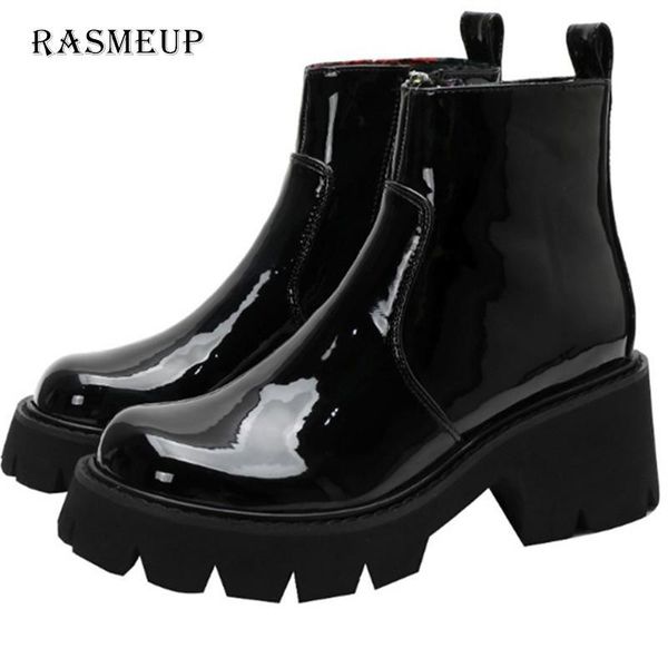 boots rasmeup black leather platform for women autumn 2021 fashion women's round high ankle shoes ladies footwear
boots rasmeup black leather platform for women autumn 2021 fashion women's round high ankle shoes ladies footwear