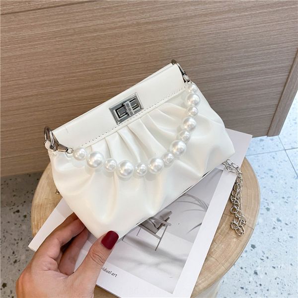 small 2020 new fashion versatile pearl women's hand handbag hand carrying net red texture cross arm pleated cloud bag dsxhu
small 2020 new fashion versatile pearl women's hand handbag hand carrying net red texture cross arm pleated cloud bag dsxhu