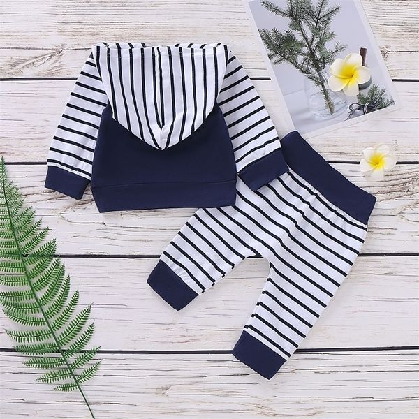 children set long-sleeve hooded hoodie + pants two-piece l4.2 lj200818, White