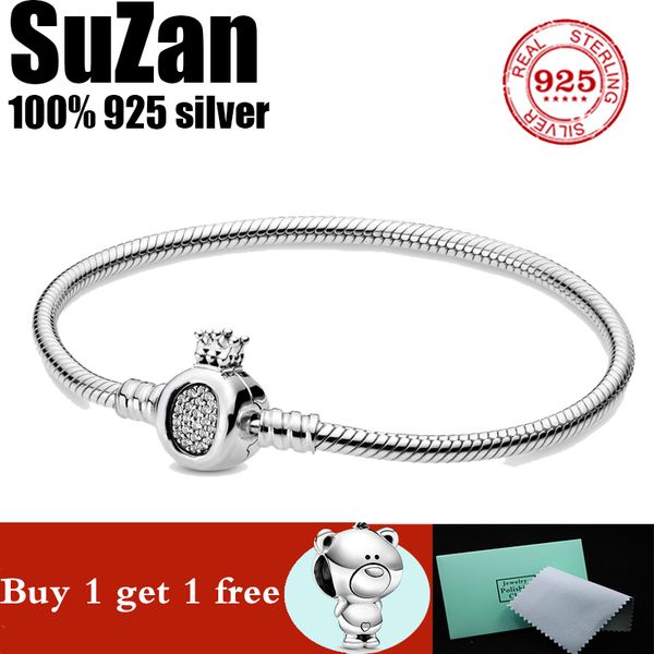 suzan authentic original 100% 925 sterling silver pan charm chain bracelet women fashion classic snake bracelet diy jewelry 1028, Black
suzan authentic original 100% 925 sterling silver pan charm chain bracelet women fashion classic snake bracelet diy jewelry 1028, Black
