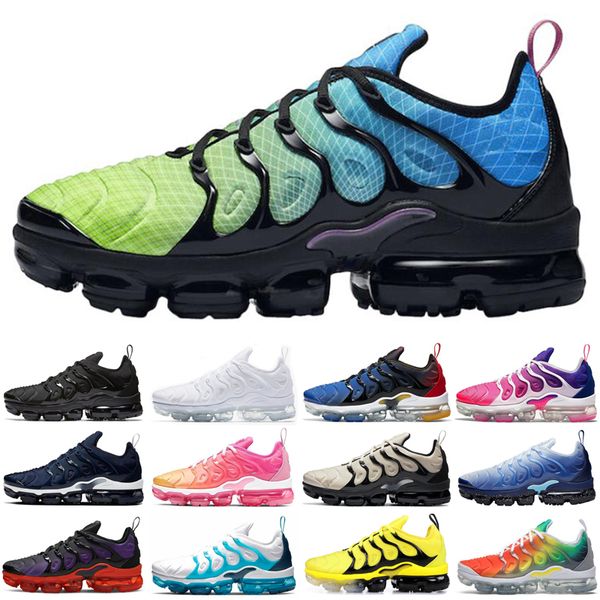 2020 tn plus mens running shoes triple black be true sunset rainbow cool grey men women trainers sports sneakers
2020 tn plus mens running shoes triple black be true sunset rainbow cool grey men women trainers sports sneakers