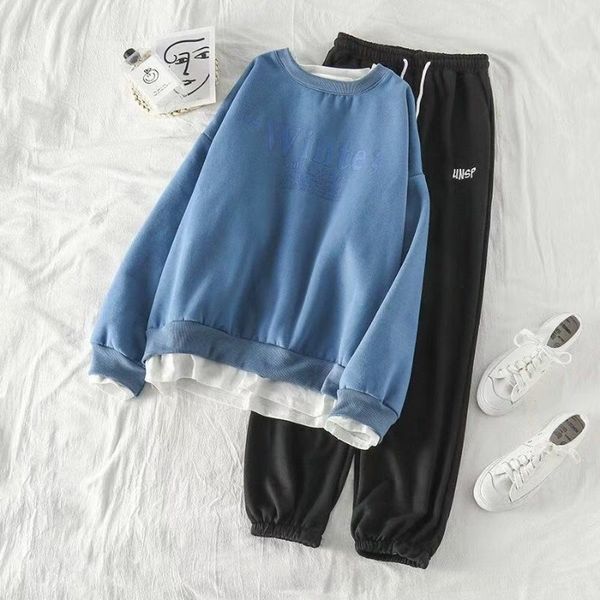 82fzw осень для моды моды свитера женского студента костюм корейского 2019 sweaterloose свитер ins поддельных из двух частей верхних новых о, Gray
82fzw осень для моды моды свитера женского студента костюм корейского 2019 sweaterloose свитер ins поддельных из двух частей верхних новых о, Gray