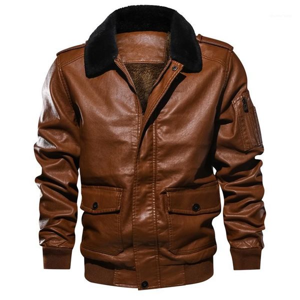 winter motorcycle warm leather jacket men casual fur collar thicken faux leather fleece coats pilot bomber jacket euro size xxl1, Black
winter motorcycle warm leather jacket men casual fur collar thicken faux leather fleece coats pilot bomber jacket euro size xxl1, Black