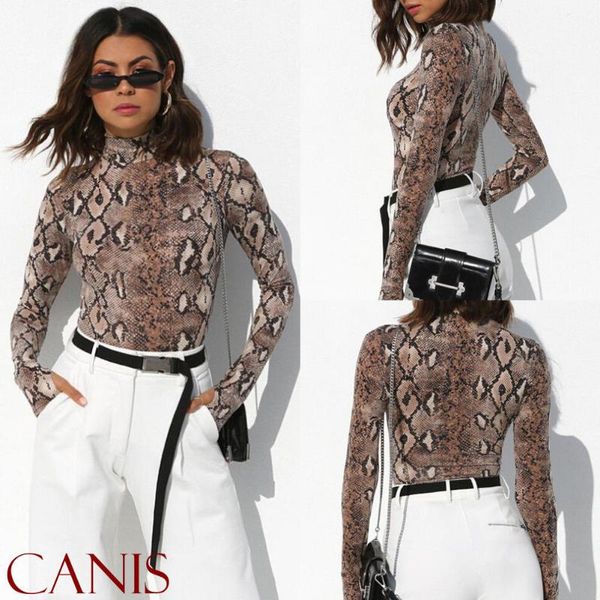 women long sleeve snake skin romper jumpsuit bodysuit ladies fashion slim leopard playsuit bodysuits, Black;white
women long sleeve snake skin romper jumpsuit bodysuit ladies fashion slim leopard playsuit bodysuits, Black;white