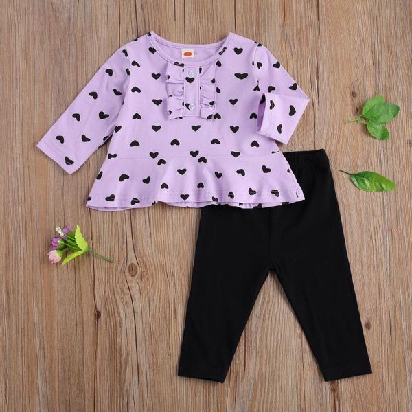 clothing sets born baby girls 2-piece children outfit set long sleeve heart print pants for kids, White
clothing sets born baby girls 2-piece children outfit set long sleeve heart print pants for kids, White