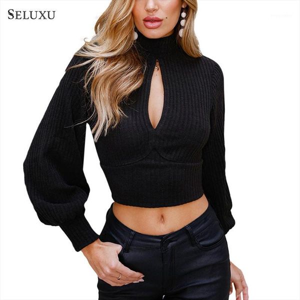 seluxu women backless 2019 fashion long sleeve turtleneck bare midriff leisure shirt solid color casual 1, White
seluxu women backless 2019 fashion long sleeve turtleneck bare midriff leisure shirt solid color casual 1, White
