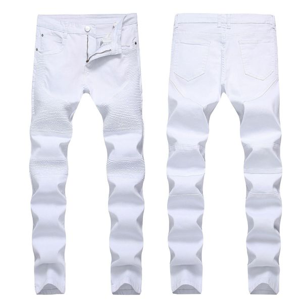 2020 white fold locomotive micro play small straight cultivate one's morality men's jeans, Blue
2020 white fold locomotive micro play small straight cultivate one's morality men's jeans, Blue