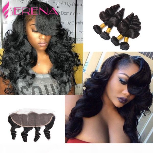 indian loose wave with frontal 3 bundles with ear to ear lace frontal closure rosa hair products indian virgin hair with closure, Black;brown
indian loose wave with frontal 3 bundles with ear to ear lace frontal closure rosa hair products indian virgin hair with closure, Black;brown