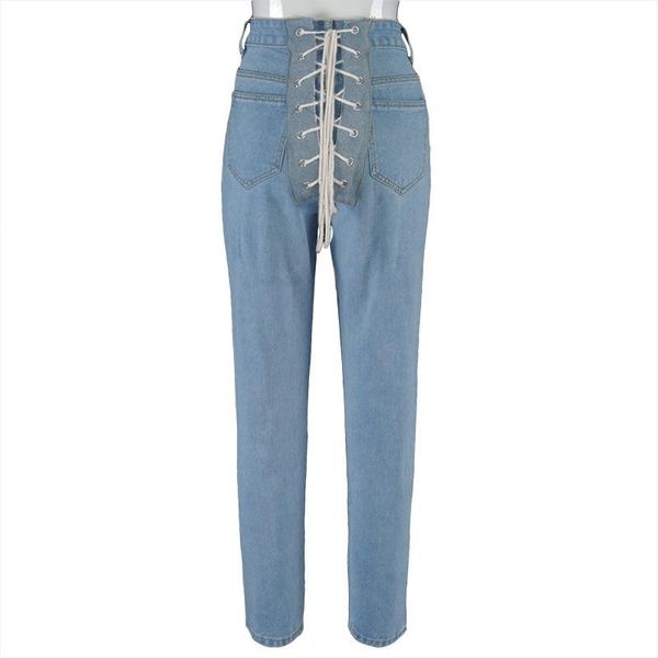 creativity denim jeans women bandage slim all-match baggy mom jeans for women 2020 fashion casual high waisted woman, Blue
creativity denim jeans women bandage slim all-match baggy mom jeans for women 2020 fashion casual high waisted woman, Blue