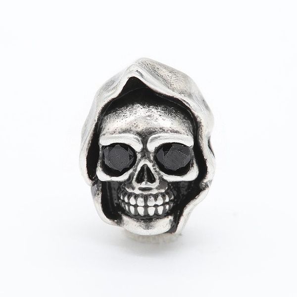 1m 1pcs copper beads punk style death skull big hole interval loose zircon beads charms for diy necklace jewelry accessories wmtfeg, Black
1m 1pcs copper beads punk style death skull big hole interval loose zircon beads charms for diy necklace jewelry accessories wmtfeg, Black