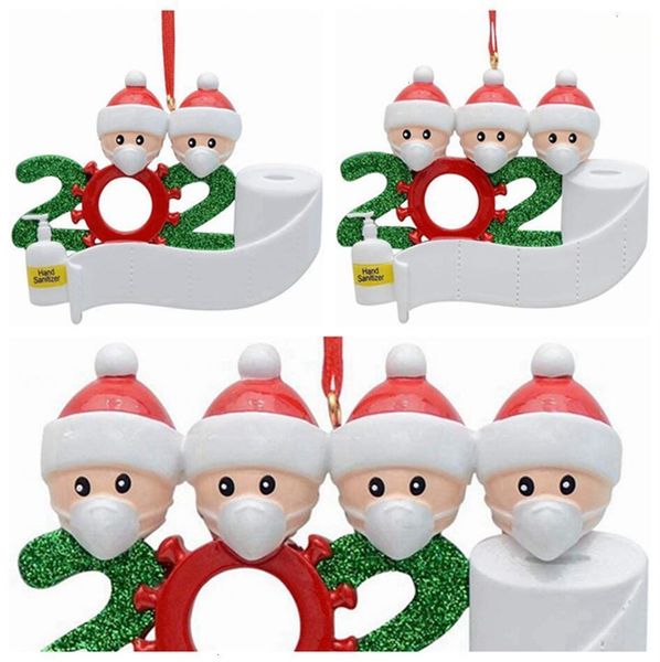 christmas tree ornament 2020 family of 2 3 4 5 6 7 santa claus pendant ornament social distancin xmas gift party decoration ljjp452-se
christmas tree ornament 2020 family of 2 3 4 5 6 7 santa claus pendant ornament social distancin xmas gift party decoration ljjp452-se