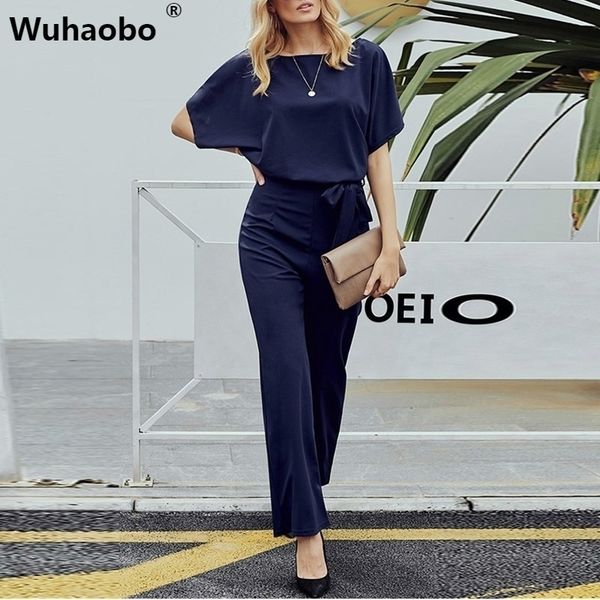 wuhaobo short sleeve new women jumpsuit solid back button bodysuits womens casual spring summer overalls female jumpsuits y200106, Black;white
wuhaobo short sleeve new women jumpsuit solid back button bodysuits womens casual spring summer overalls female jumpsuits y200106, Black;white