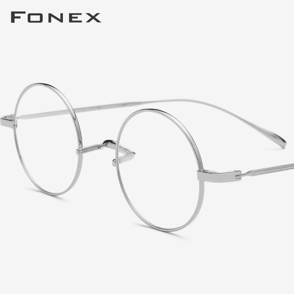 b titanium eyeglasses frame men 2019 ultralight small round myopia optical prescription glasses frame women vintage eyewear 9120 t200428, Silver
b titanium eyeglasses frame men 2019 ultralight small round myopia optical prescription glasses frame women vintage eyewear 9120 t200428, Silver
