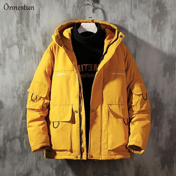 onneatun men's parka coat winter new casual thick warm fur collar hooded jacket parkas men fashion slim long thick parka men1, Black
onneatun men's parka coat winter new casual thick warm fur collar hooded jacket parkas men fashion slim long thick parka men1, Black