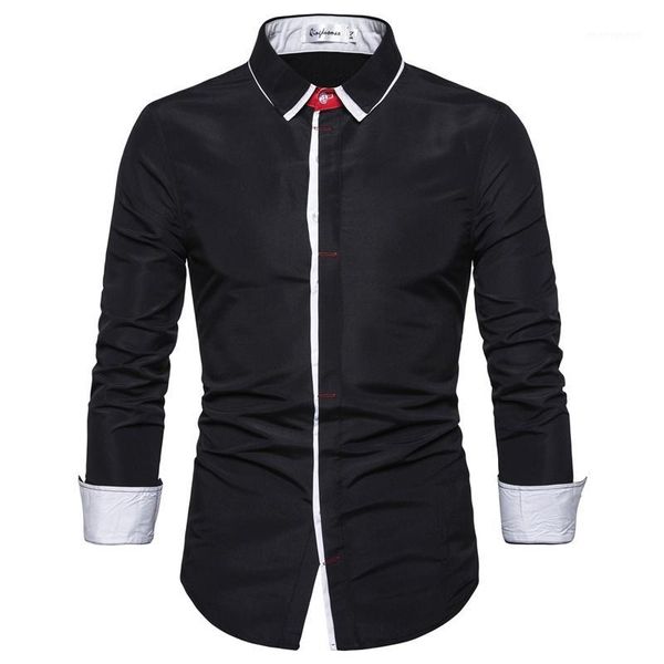 2019 brand casual shirts men 2019 fashion embroidery button long sleeve dress shirt daily business social camisa masculina1, White;black
2019 brand casual shirts men 2019 fashion embroidery button long sleeve dress shirt daily business social camisa masculina1, White;black