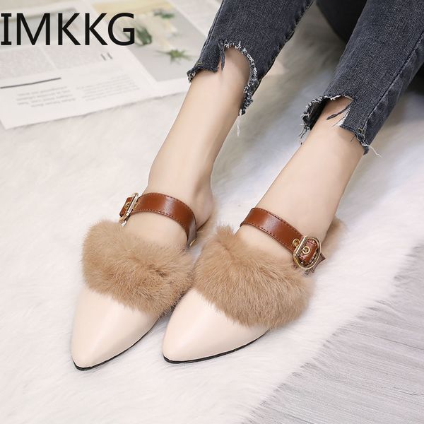 real fur slippers shoes woman 2020 rabbit mules women's furry slippers winter warm women shoes fashion slippers x1020, Black
real fur slippers shoes woman 2020 rabbit mules women's furry slippers winter warm women shoes fashion slippers x1020, Black