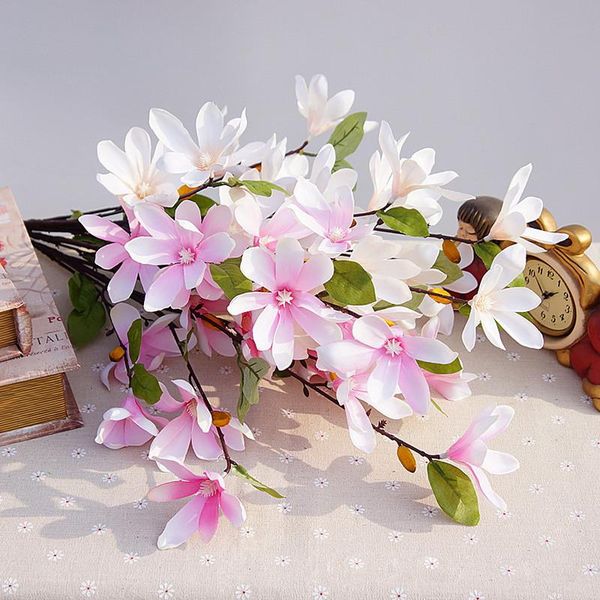 artificial silk magnolia fake flower fleur artificielle wedding home decor party accessory flores decoracion para bodas
artificial silk magnolia fake flower fleur artificielle wedding home decor party accessory flores decoracion para bodas