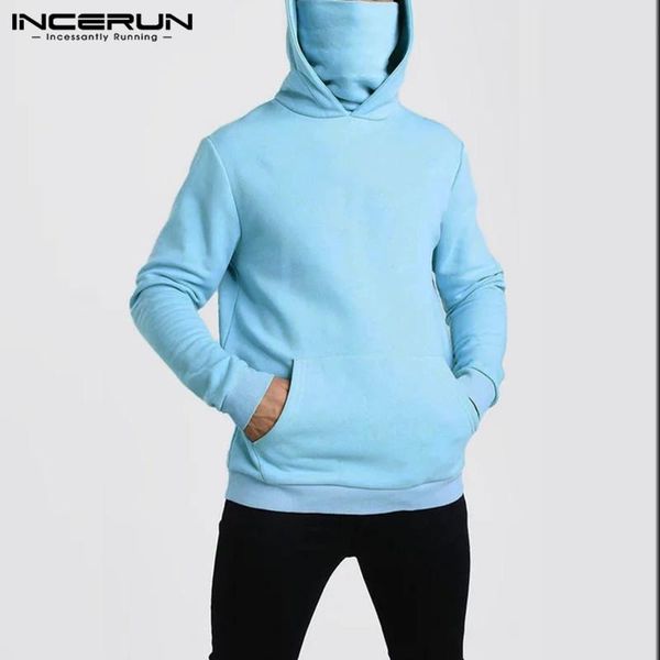 men's hoodies & sweatshirts men loose pullovers streetwear incerun leisure long sleeve hooded outwear fashion turtleneck pockets 5xl, Black
men's hoodies & sweatshirts men loose pullovers streetwear incerun leisure long sleeve hooded outwear fashion turtleneck pockets 5xl, Black