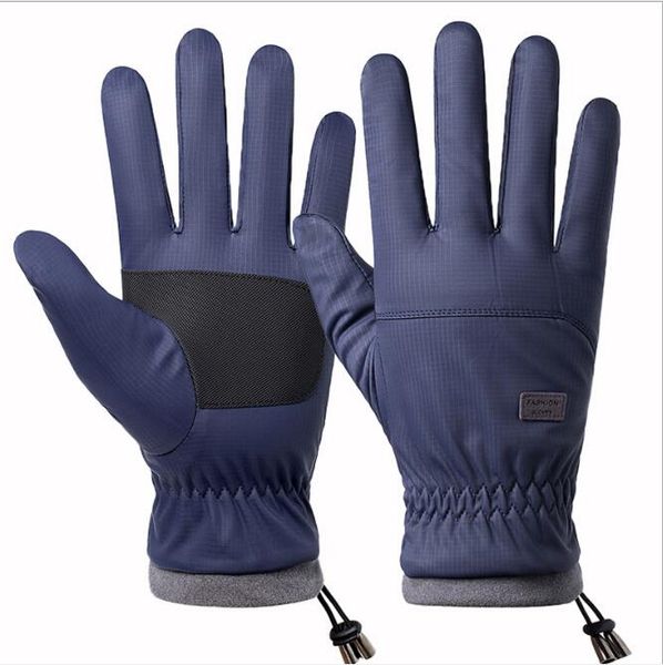five fingers gloves for men' winter warmth and velvet padded anti-skid outdoor skiing windproof, Blue;gray
five fingers gloves for men' winter warmth and velvet padded anti-skid outdoor skiing windproof, Blue;gray