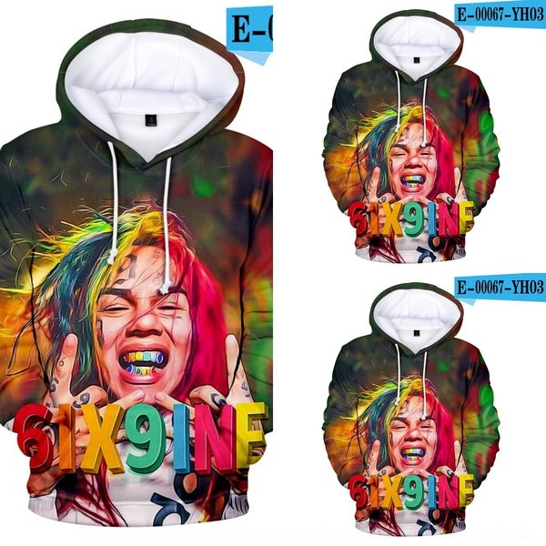 gj0dl 2019 новый американский рэпер рэпер 6ix9ine3d напечатаны 2019 новый американский портрет hoodie портрет 6ix9ine3d напечатаны балахон n, Black
gj0dl 2019 новый американский рэпер рэпер 6ix9ine3d напечатаны 2019 новый американский портрет hoodie портрет 6ix9ine3d напечатаны балахон n, Black