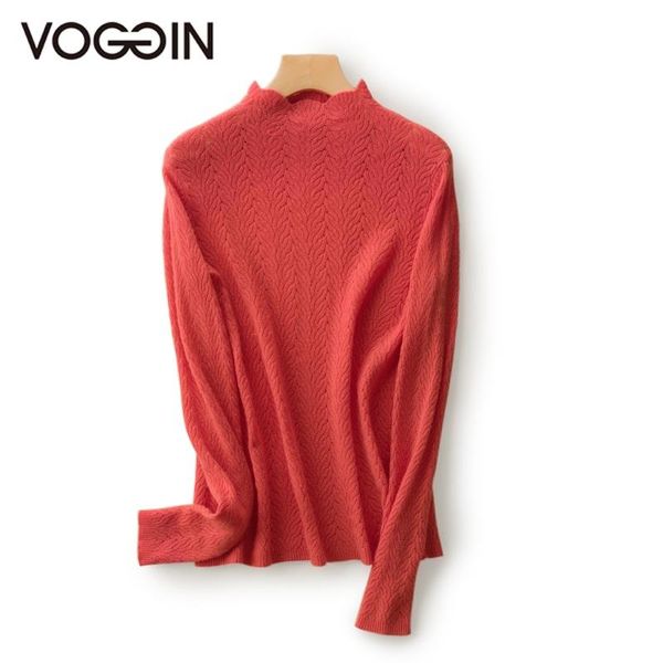 women's sweaters voggin women and pullover merino wool petals knitted wear femal roll neck jacquard hollow out worsted fashion 2021, White;black
women's sweaters voggin women and pullover merino wool petals knitted wear femal roll neck jacquard hollow out worsted fashion 2021, White;black