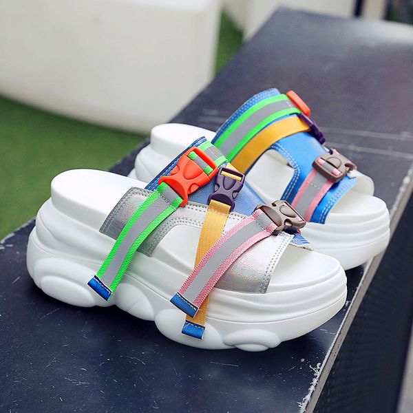 2020 new fashion slides womens shoes thick bottom outdoor slippers cute shoes summer 9cm/3.5 inch height woman casual shoes x1020, Black
2020 new fashion slides womens shoes thick bottom outdoor slippers cute shoes summer 9cm/3.5 inch height woman casual shoes x1020, Black