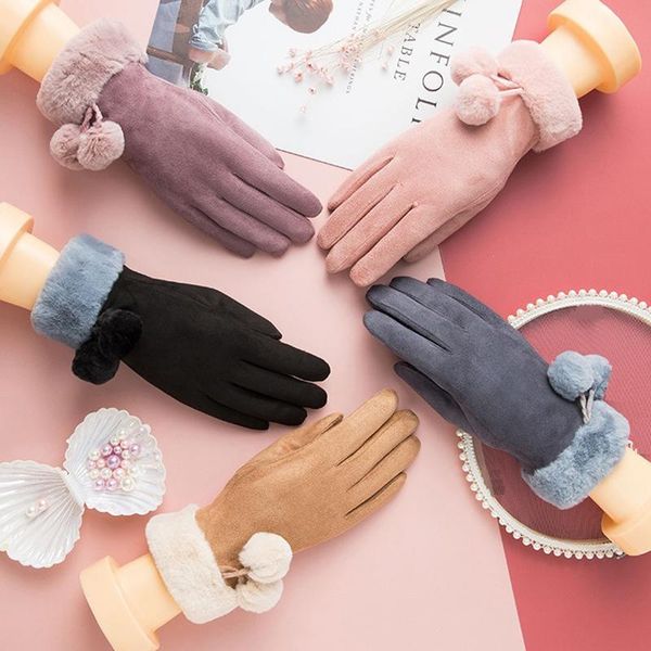 five fingers gloves 2021 suede right index finger touch screen glove mitts full mittens velvet thick women winter warm, Blue;gray
five fingers gloves 2021 suede right index finger touch screen glove mitts full mittens velvet thick women winter warm, Blue;gray