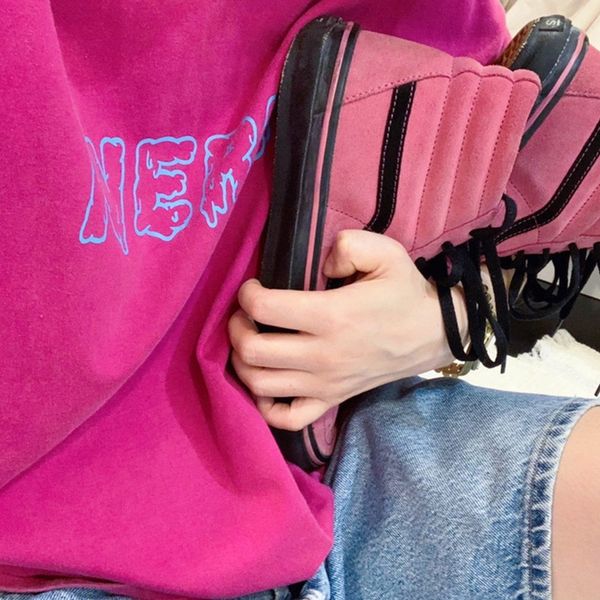 autumn ins style new trend short street sleepover cover head and half sleeve loose letter round neck t-shirt five point sleeve t-shirt for q, White
autumn ins style new trend short street sleepover cover head and half sleeve loose letter round neck t-shirt five point sleeve t-shirt for q, White